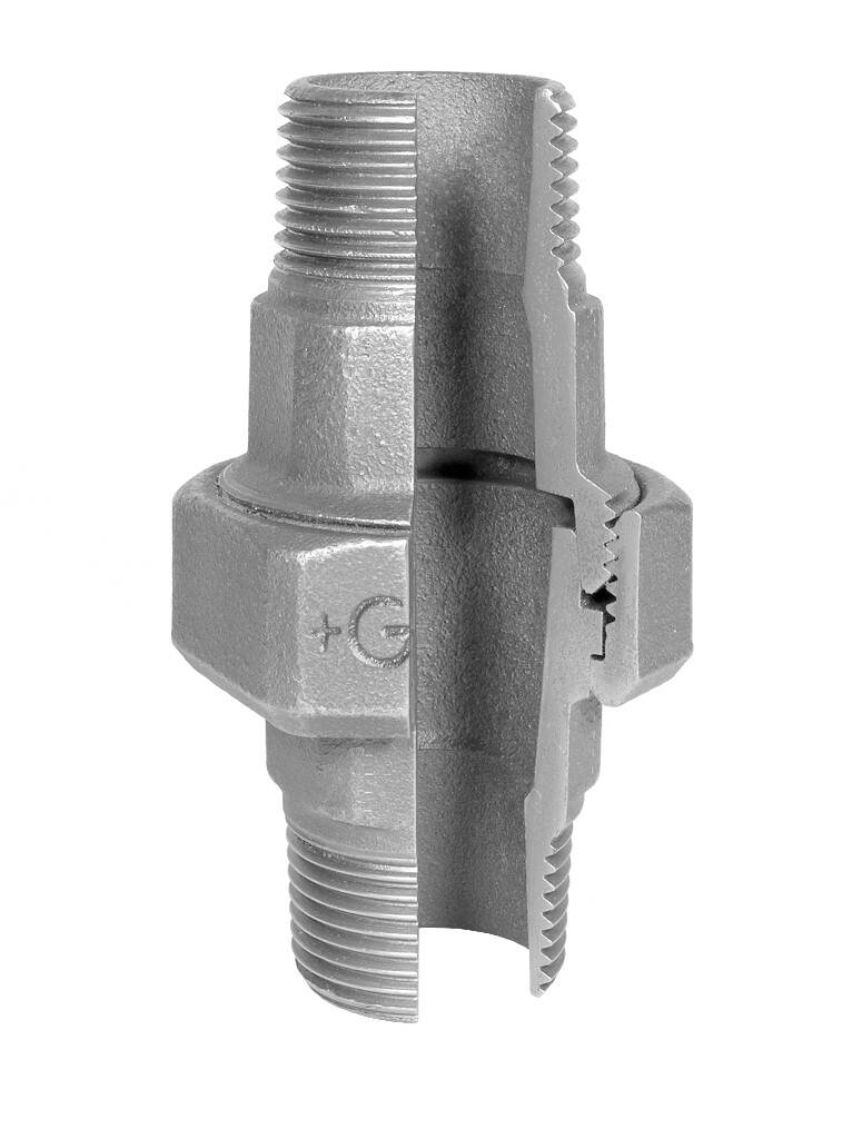 GF  344  Verschraubung 2    " schwarz